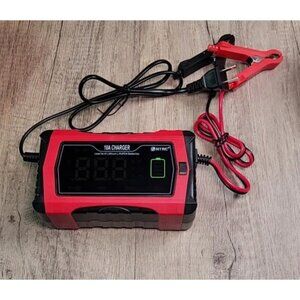 Battery Charger 10-Amp 12V and 24V Smart Car Battery Charger, Trickle Charger